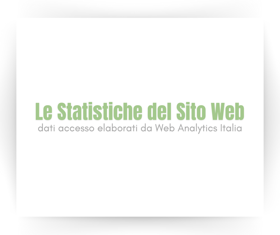 immagine statistiche sito web