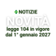 novità legge 104